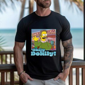 The Simpsons Ned Flanders Okily Dokily Unisextee